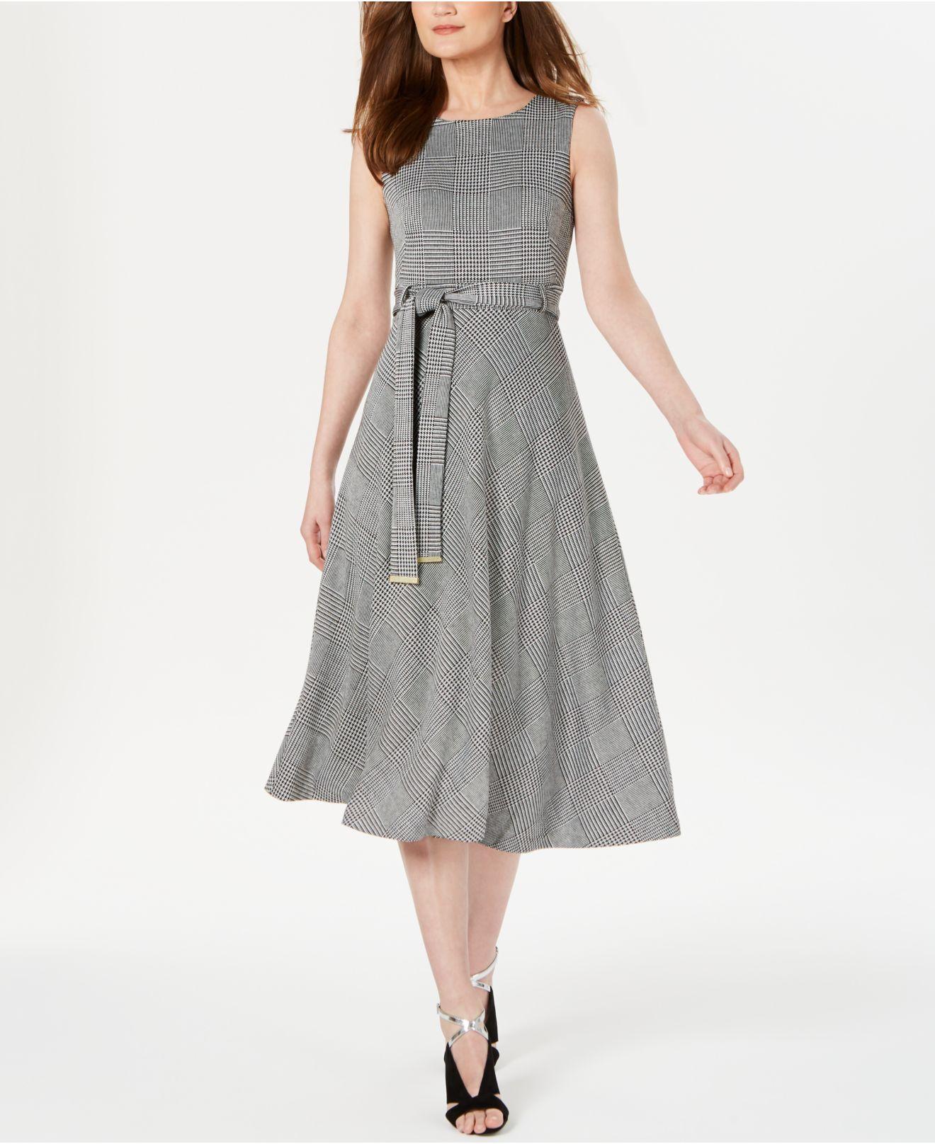Calvin klein cheap gray dress