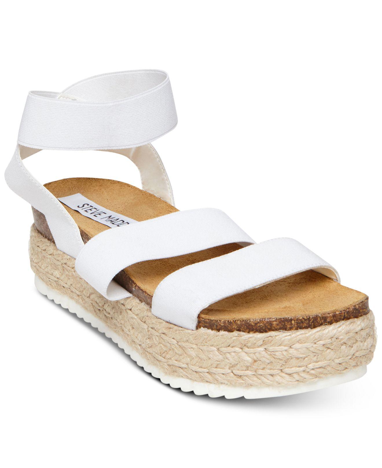 Steve Madden White Sandals Flash Sales, UP TO 57% OFF | www 