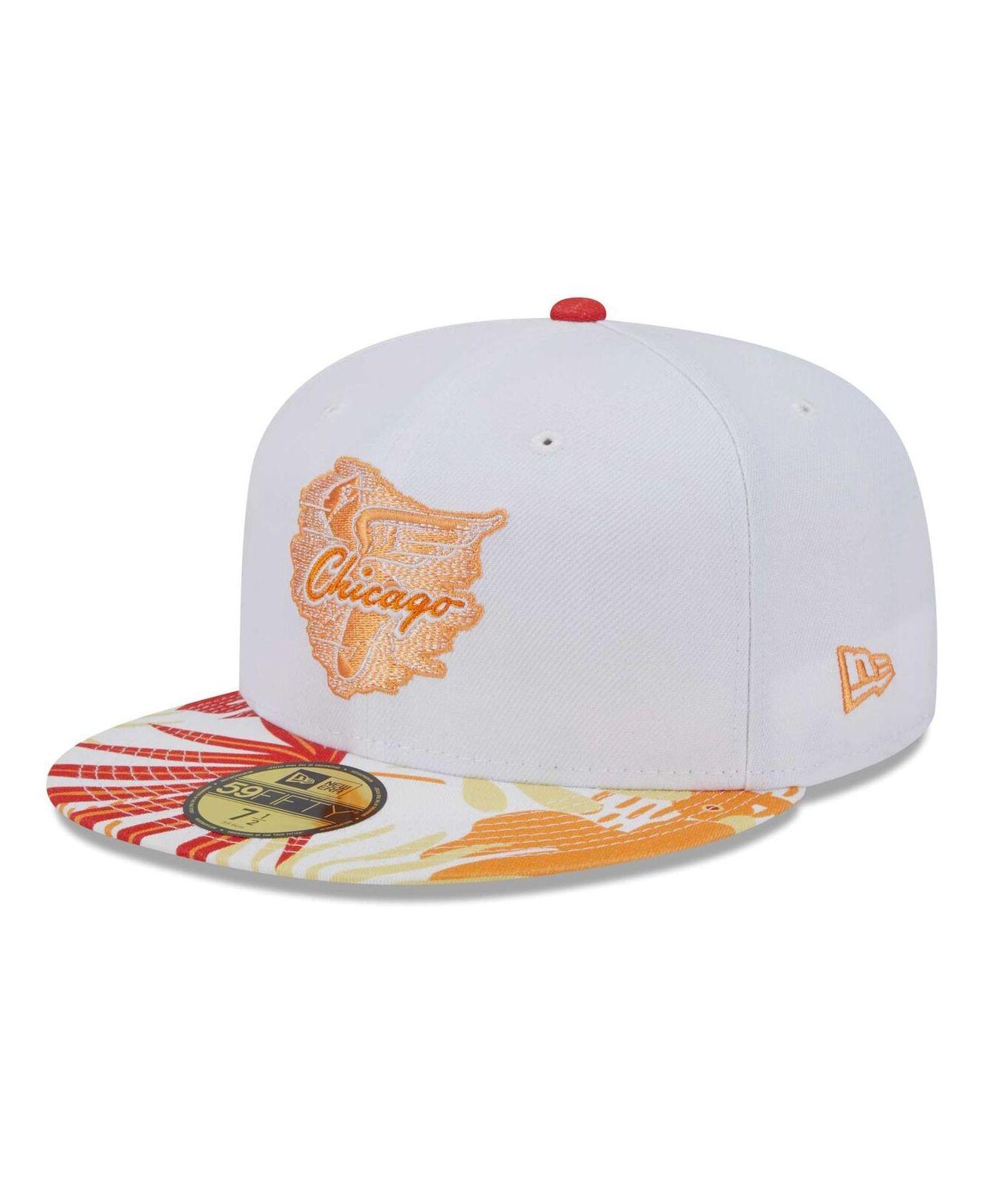 St. Louis Cardinals New Era Flamingo 59FIFTY Fitted Hat - White/Light Blue