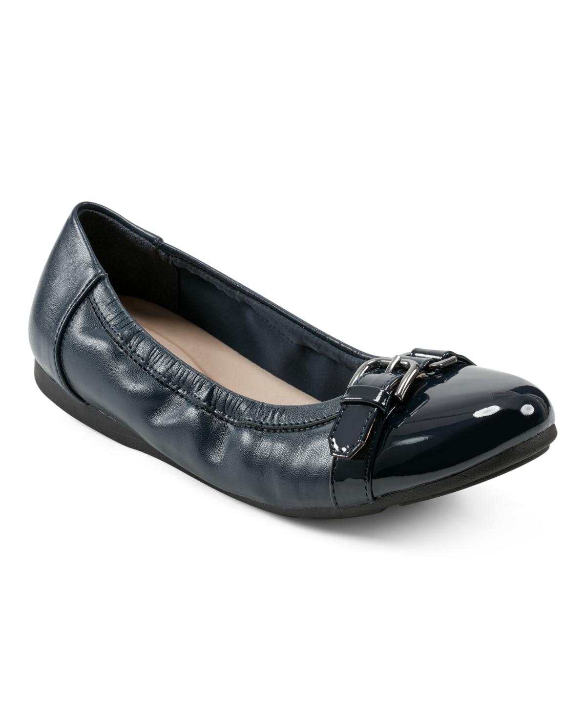 Easy Spirit Kenna Slip on Casual Ballet Flats in Black Lyst