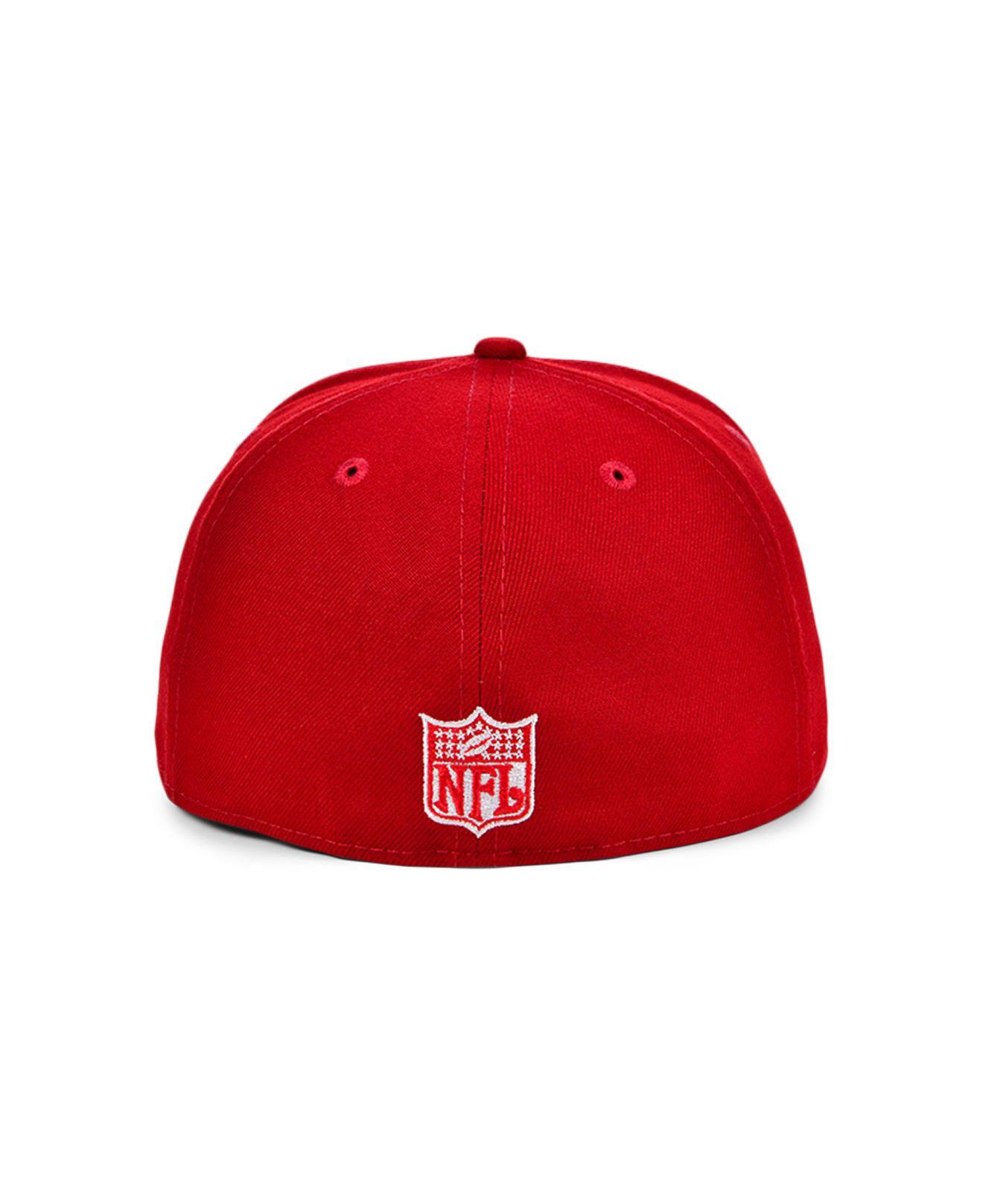 KTZ Houston Oilers Team Basic 59fifty Cap in Red for Men Lyst