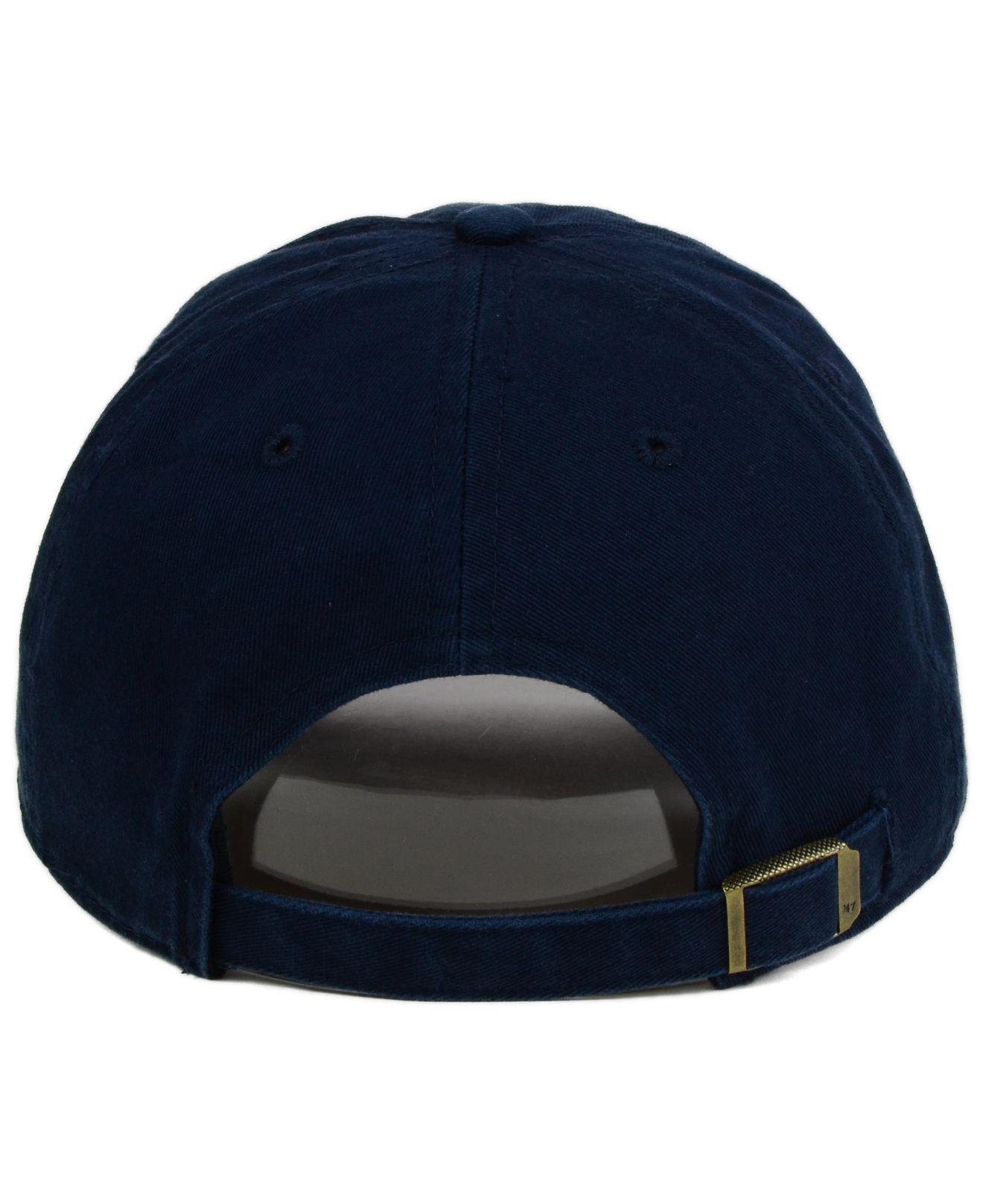 47 Brand Tottenham Hotspur Fc Clean Up Cap in Blue for Men | Lyst