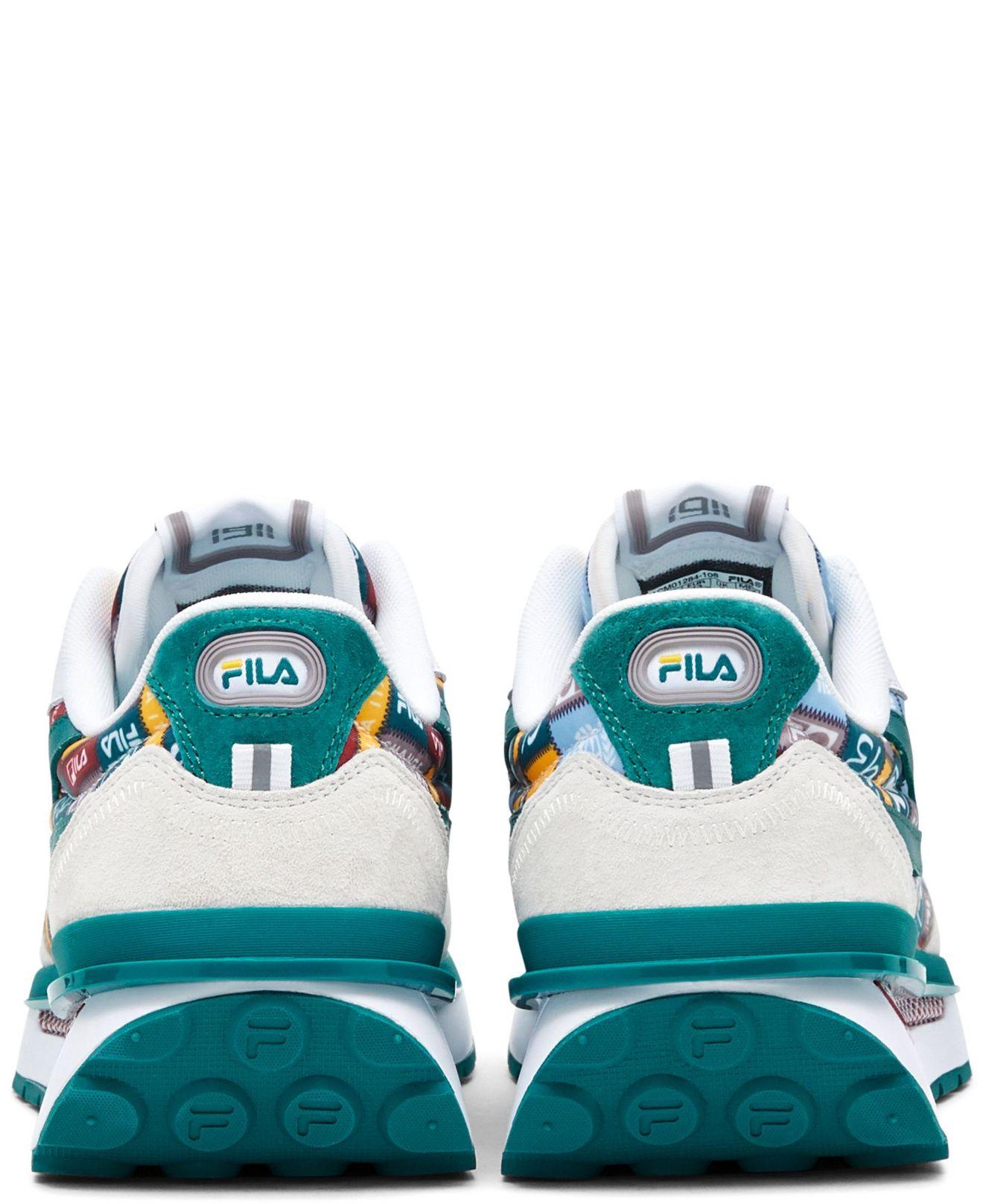 Fila Denim Reno Patchwork Casual Sneakers From Finish Line for Men | Lyst