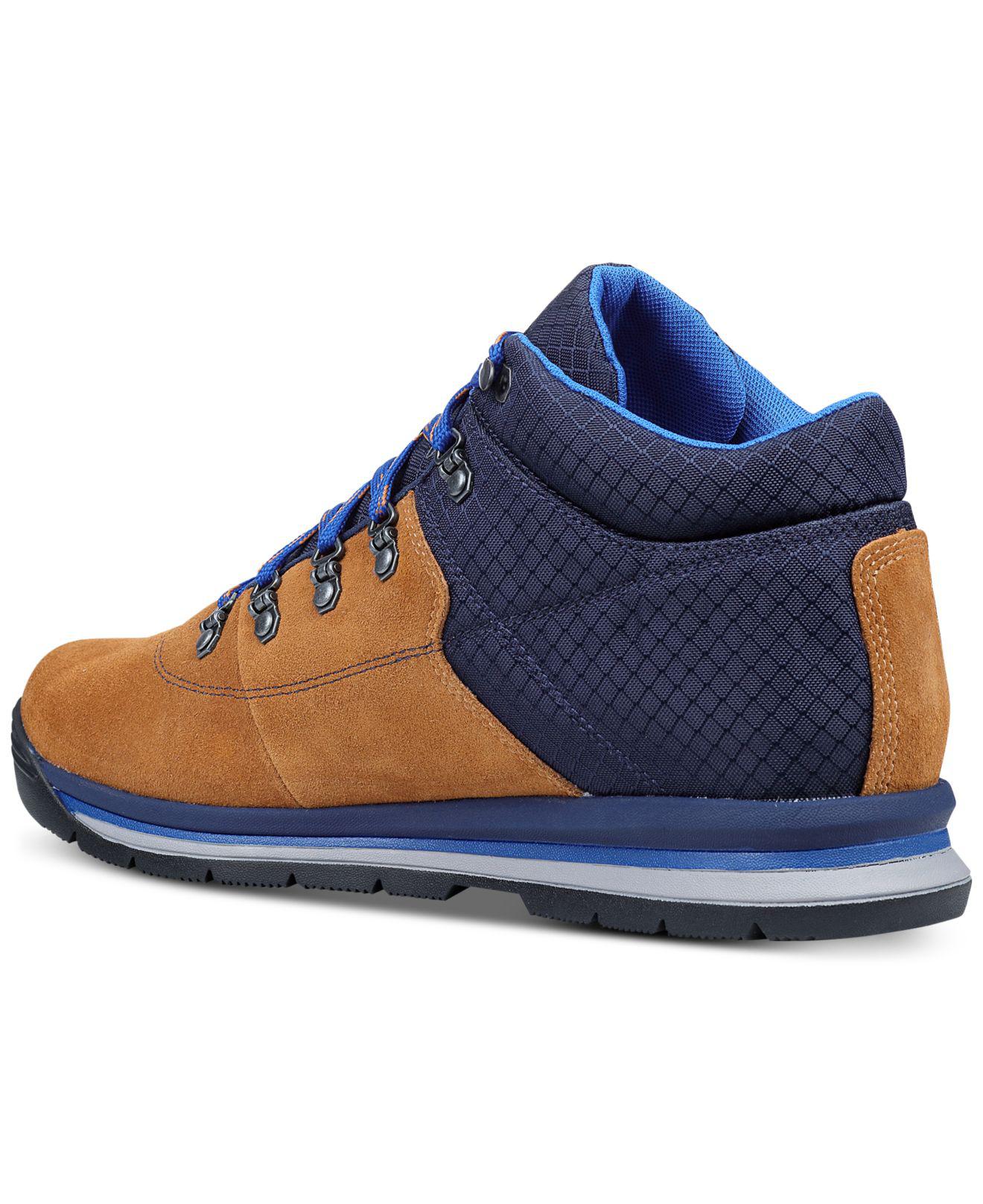 Timberland Leather Gt Rally Boots in Blue for Men - Lyst