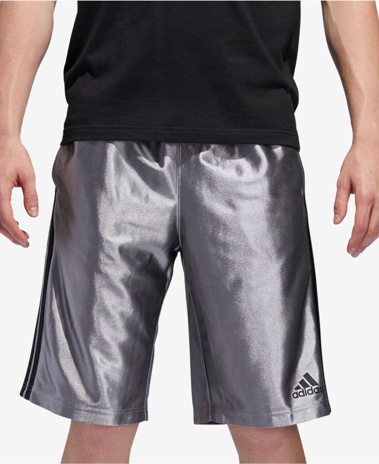 adidas Synthetic Basic Shorts 4 (grey Three) Shorts in Gray for 
