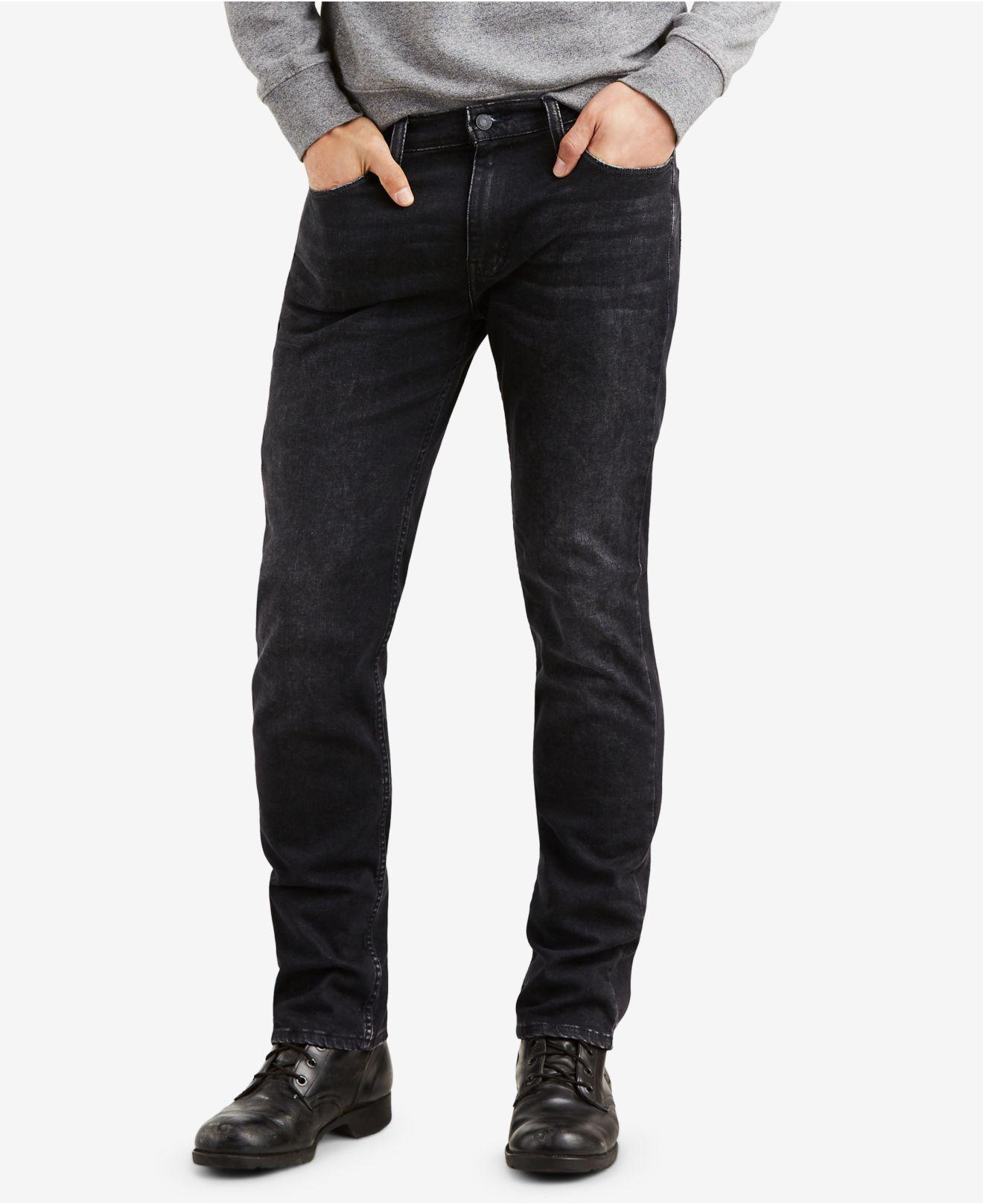 Levi's Denim 511tm Slim Fit Jeans in Black for Men - Save 17% - Lyst