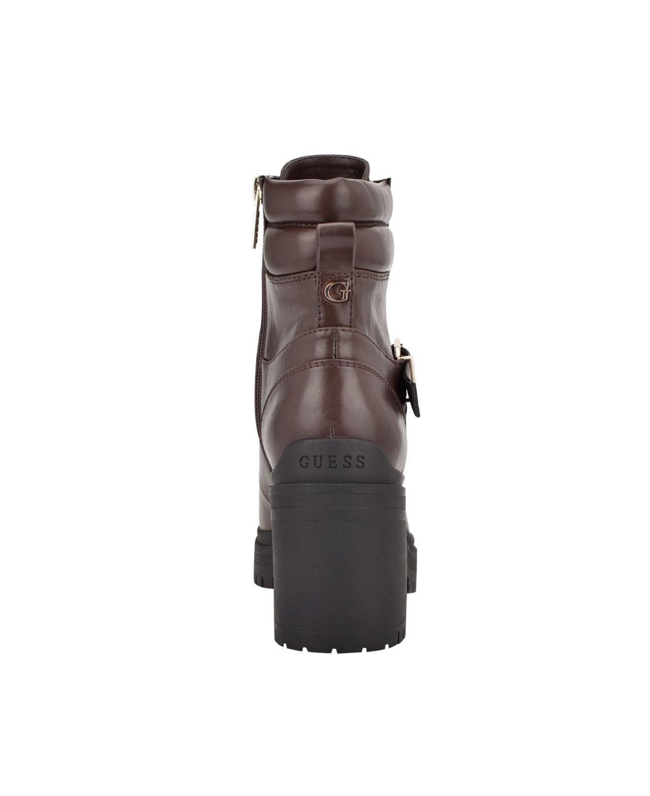 canaly platform combat boot
