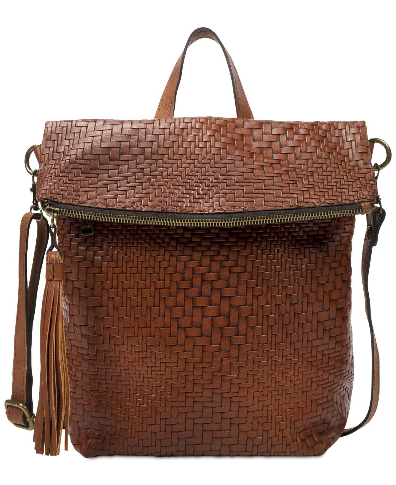 Patricia Nash Woven Luzille Small Backpack in Brown - Save 35% - Lyst