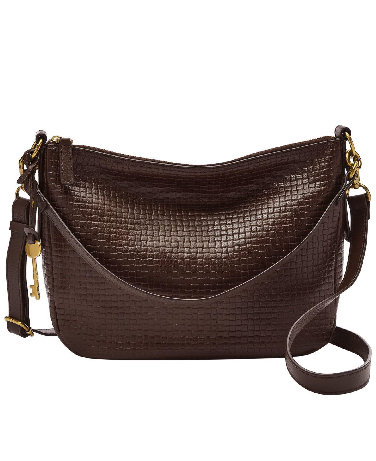 Fossil Jolie Crossbody in Brown Lyst