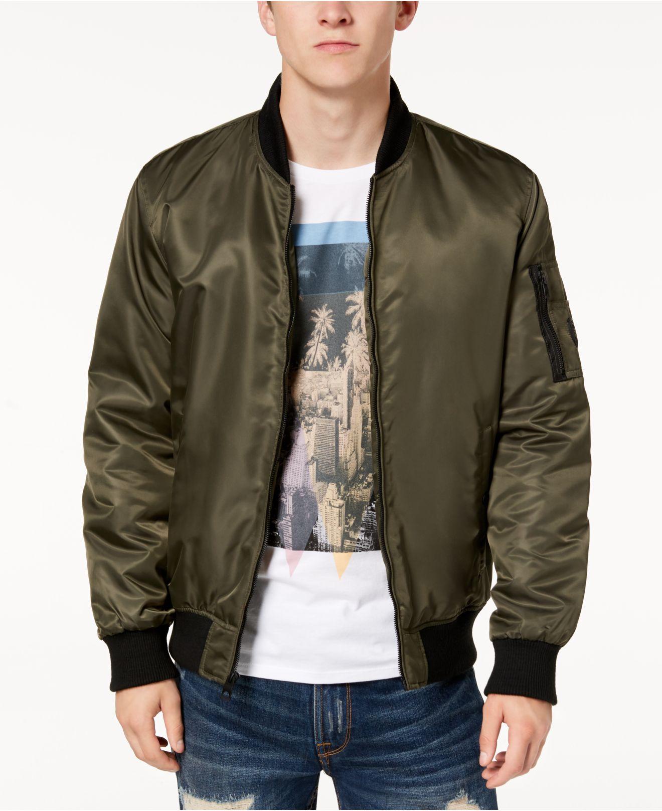 guess jacket green