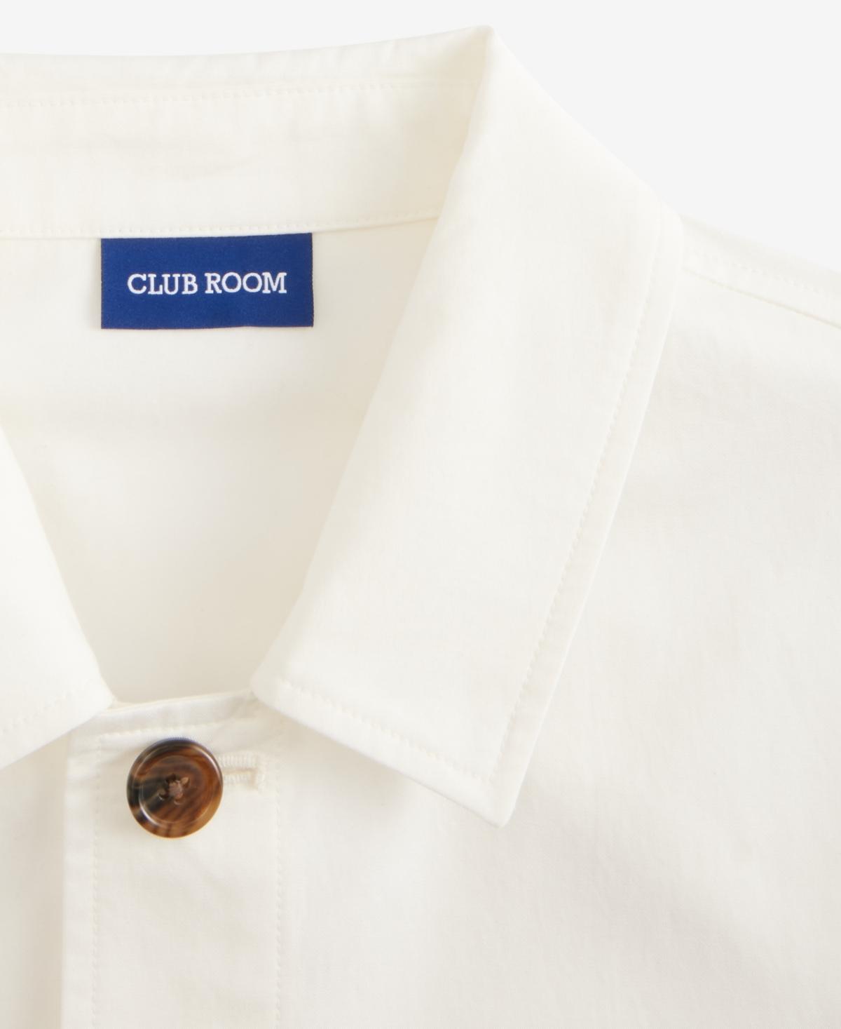 club room white dress shirt Club Room Mens Slim-Fit Pinpoint Dress Shirt 17 1/2 34/35/ White
