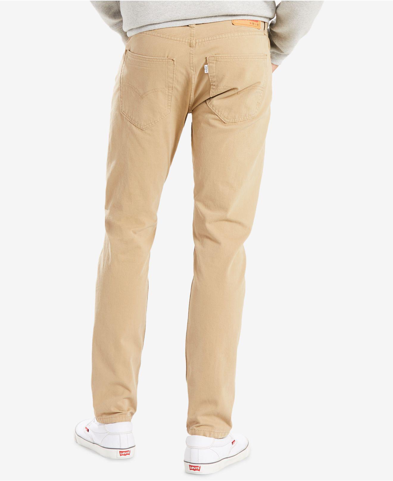 levi's 512 harvest gold