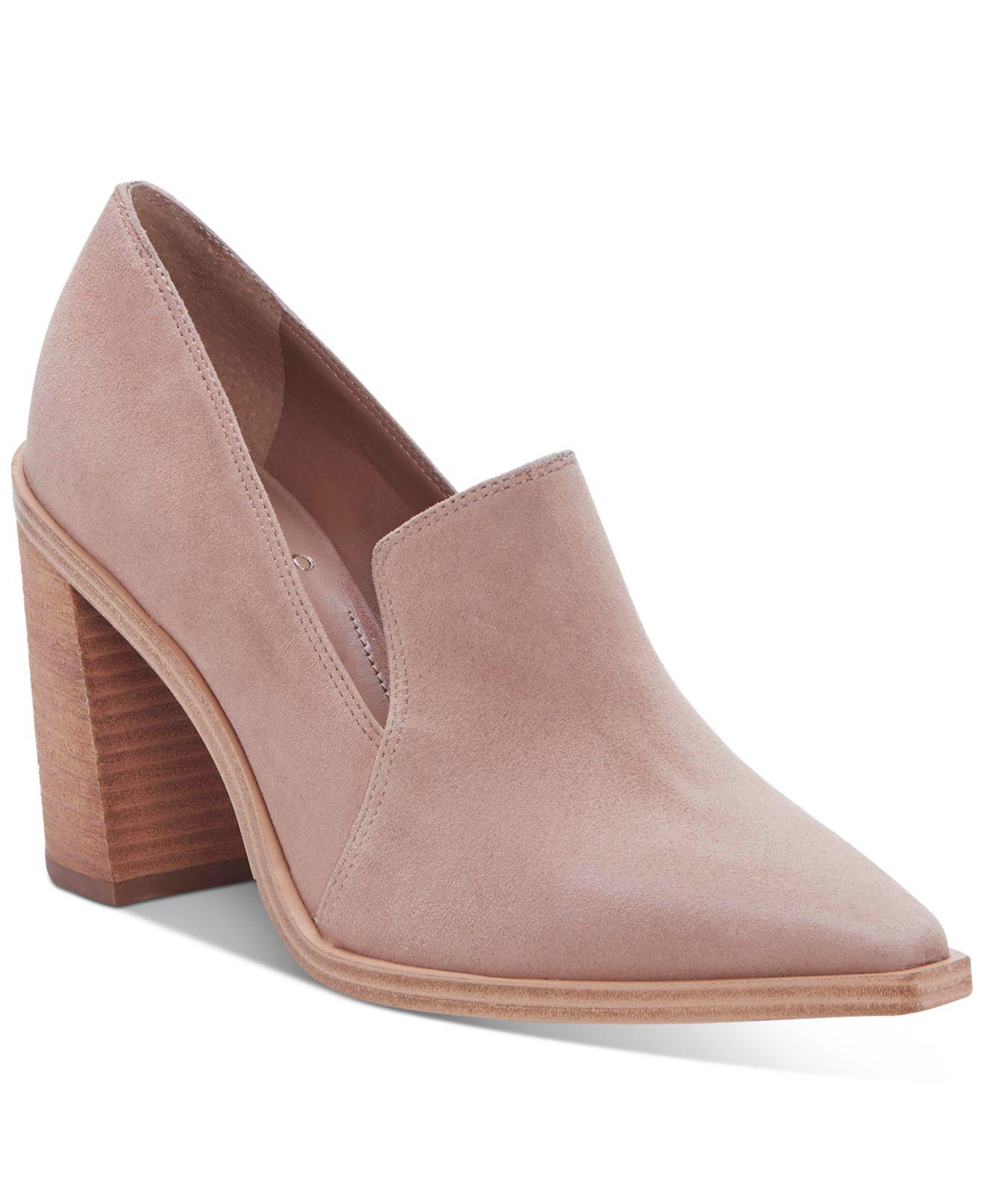 Vince Camuto Wevenly Pointed Pumps in Brown Lyst