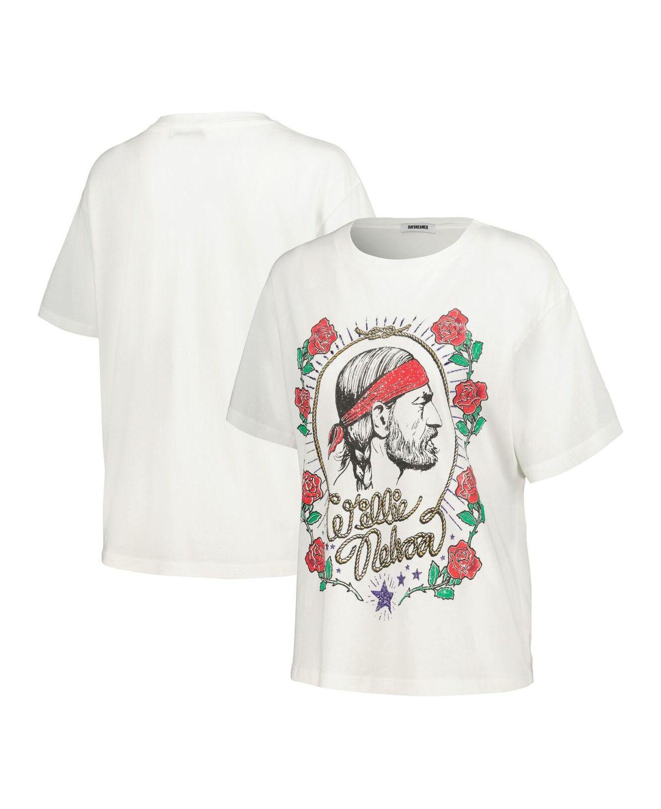 Daydreamer White Willie Nelson Graphic T-shirt | Lyst