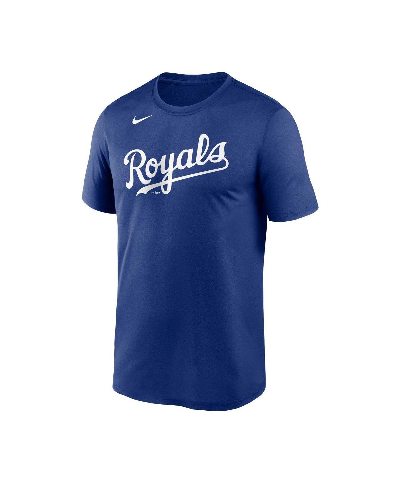 Nike Royal Kansas City Royals Wordmark Legend Performance Big And Tall T- shirt in Blue for Men