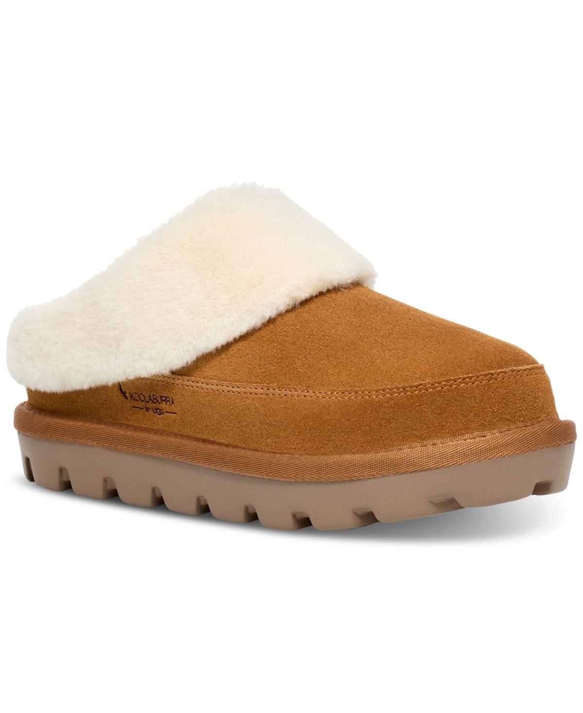 Ugg Australia Scuffita Speckles Shearling-Lined Slippers - Brown