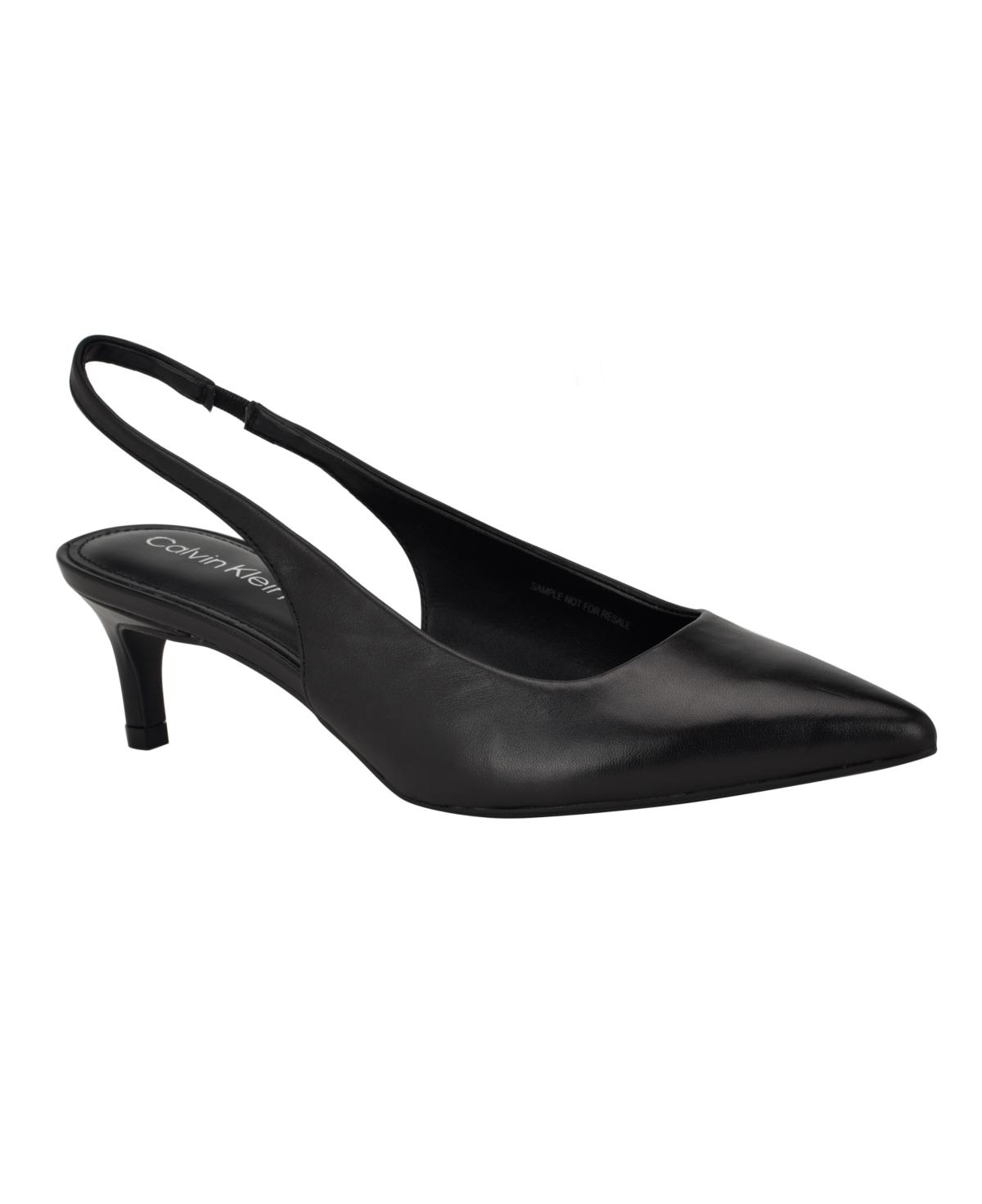 Calvin klein low heel pumps online