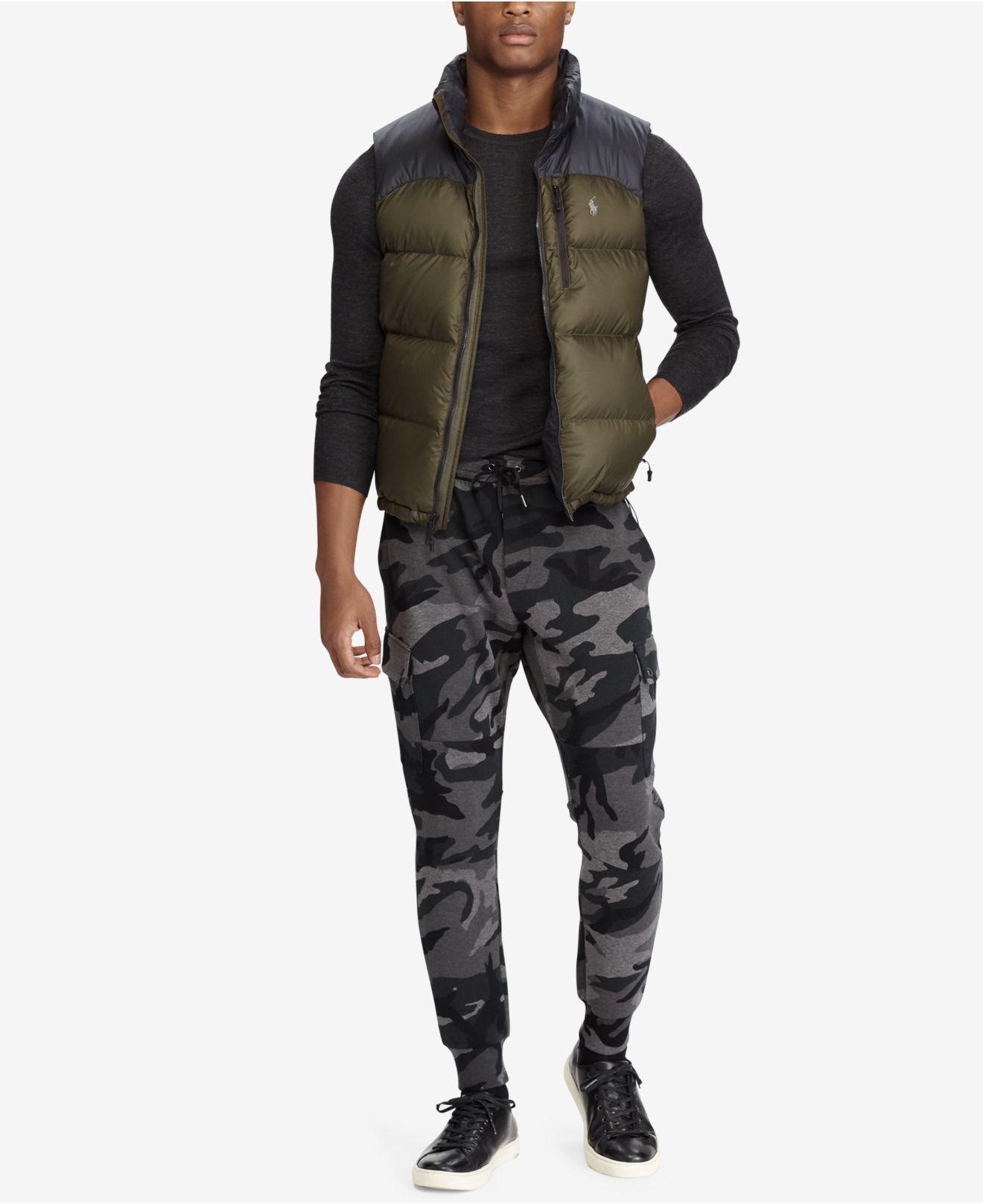 Polo Ralph Lauren Men's Big & Tall Camo Cargo Jogger Pants in Gray for Men  | Lyst