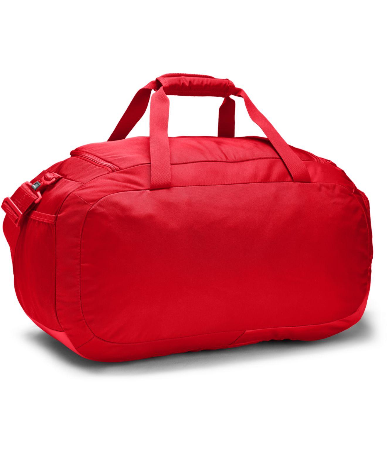 red under armour duffle bag