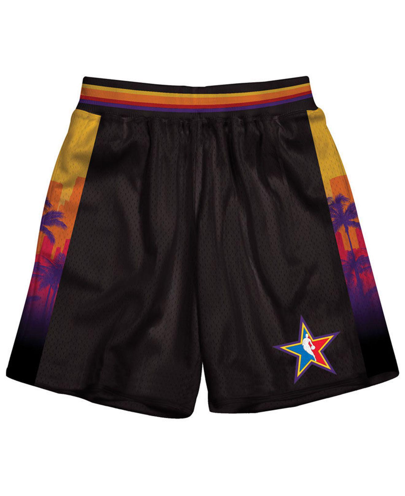 nba all star shorts mitchell and ness