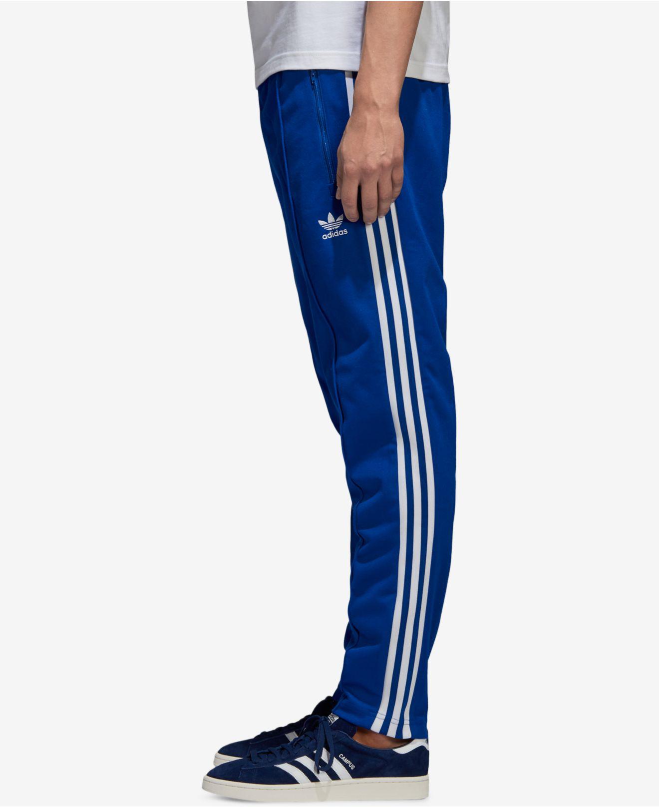 beckenbauer track pants blue