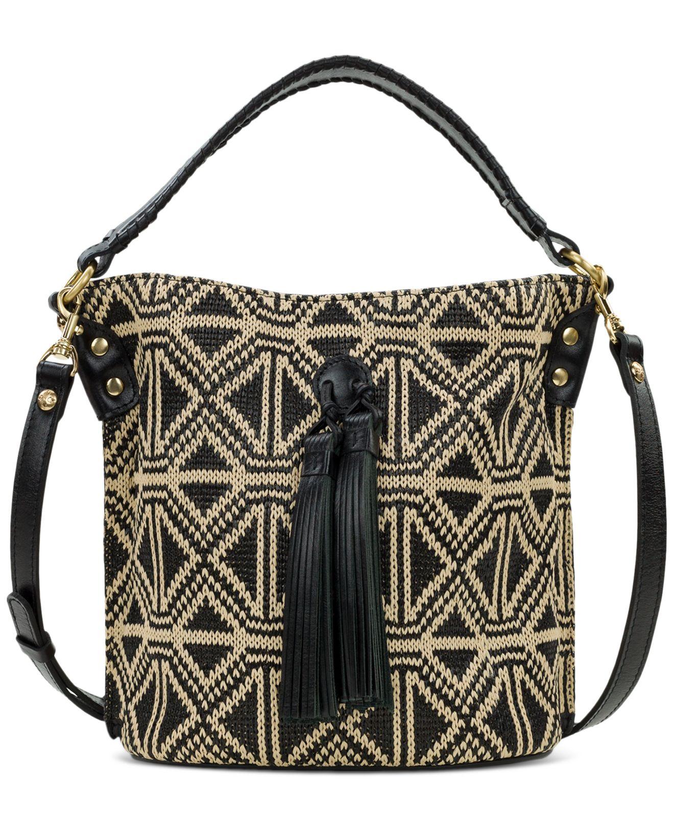 Patricia Nash Otavia Medium Bucket Crossbody Bag in Black Lyst