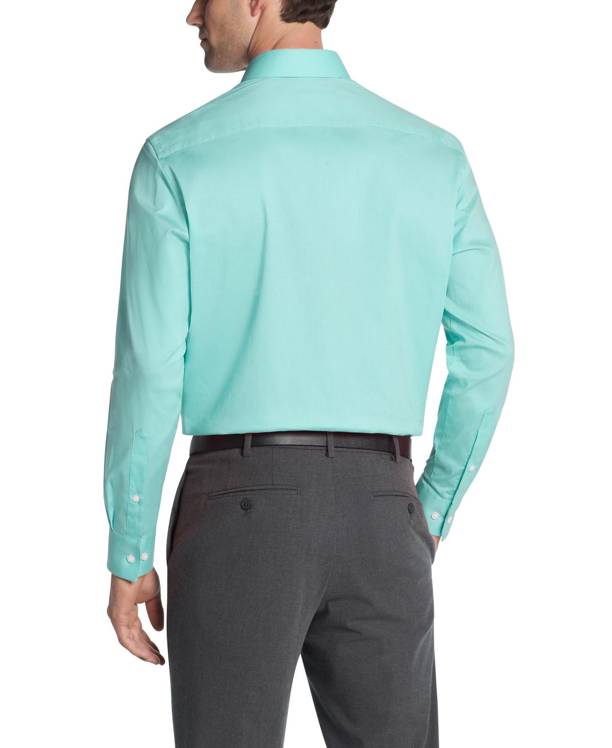 fitted denim mini dress Van Heusen Mens Regular Fit Flex Collar Dress Shirt , Size Large – Vanessa  Jane