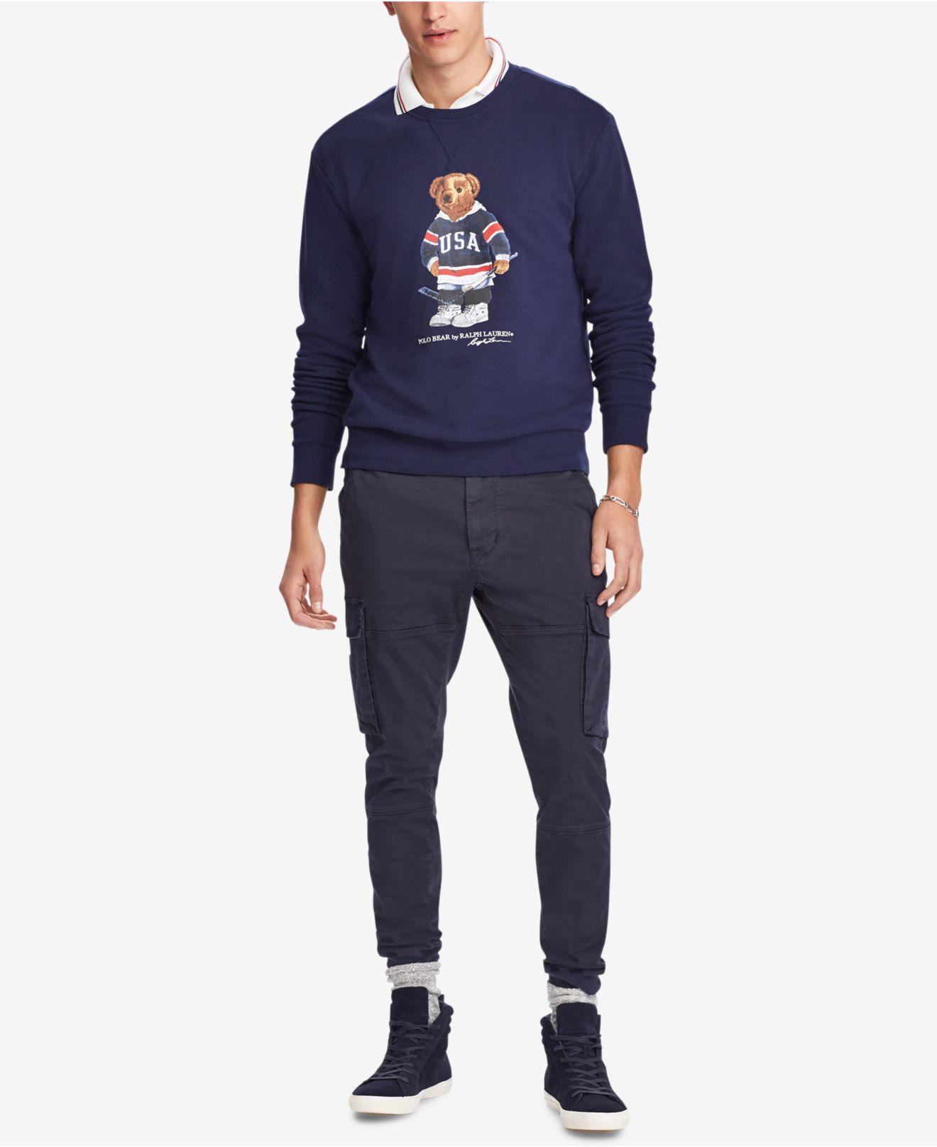 ralph lauren hockey bear