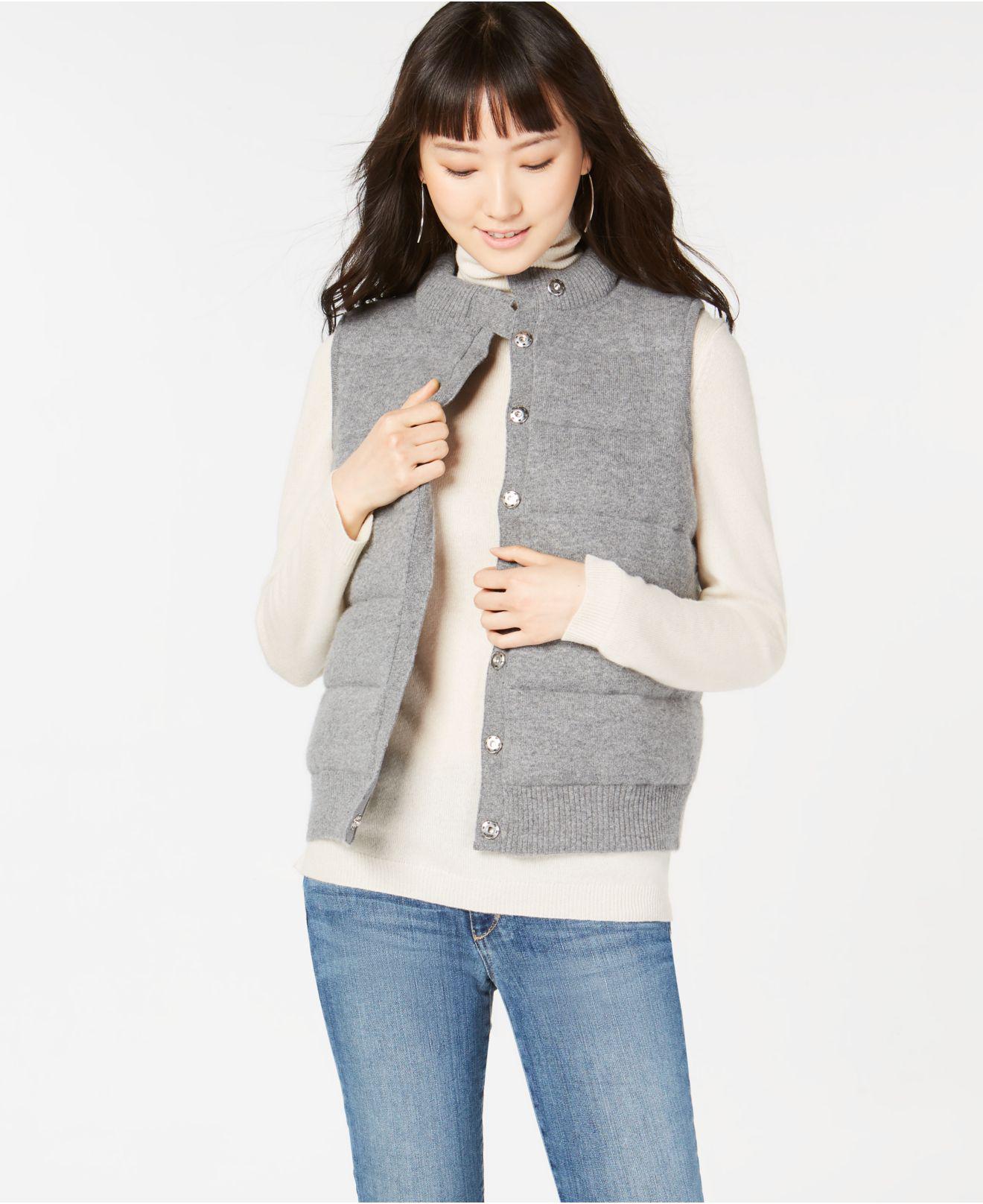 macys petite vests