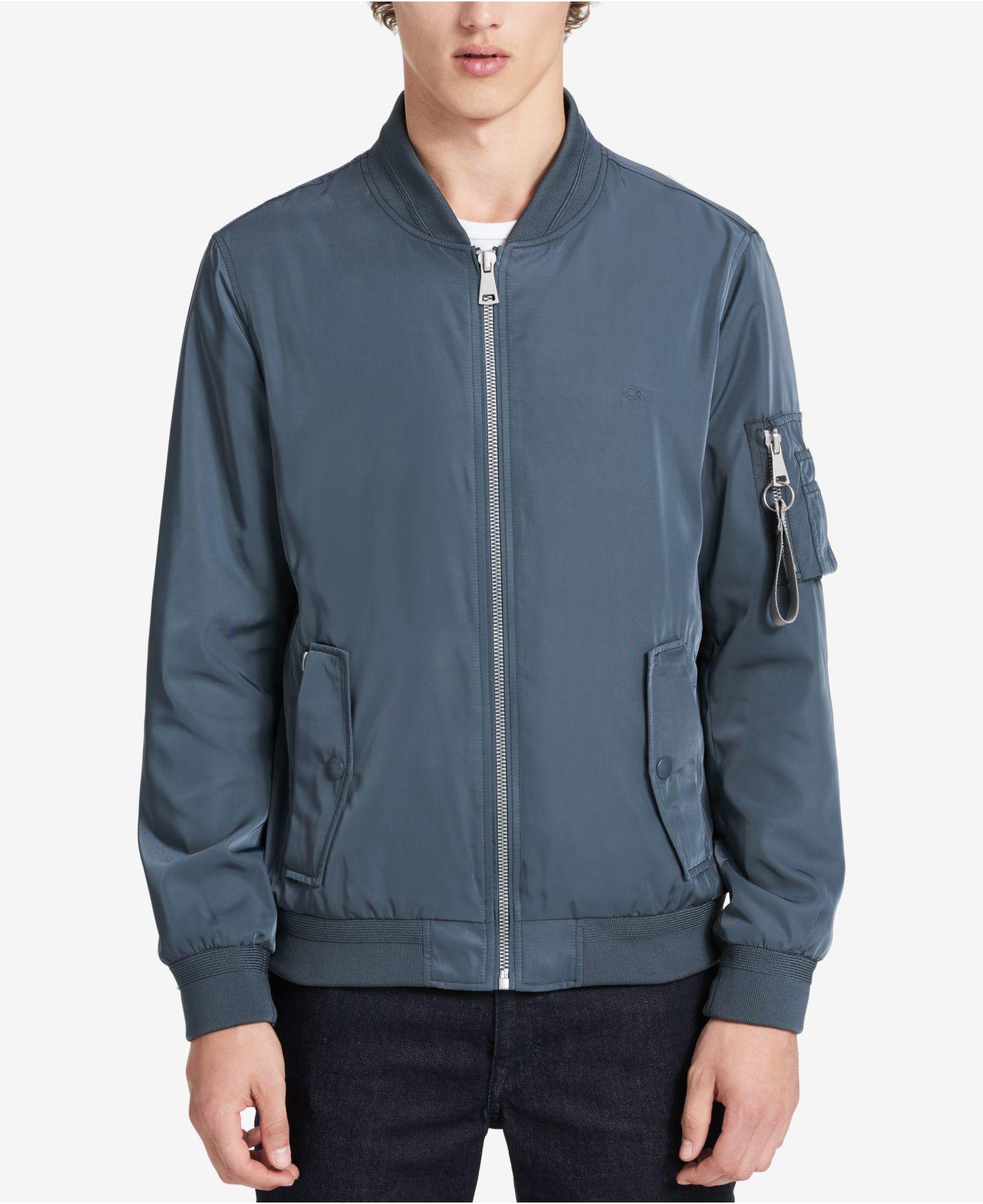 calvin klein men's flight jacket