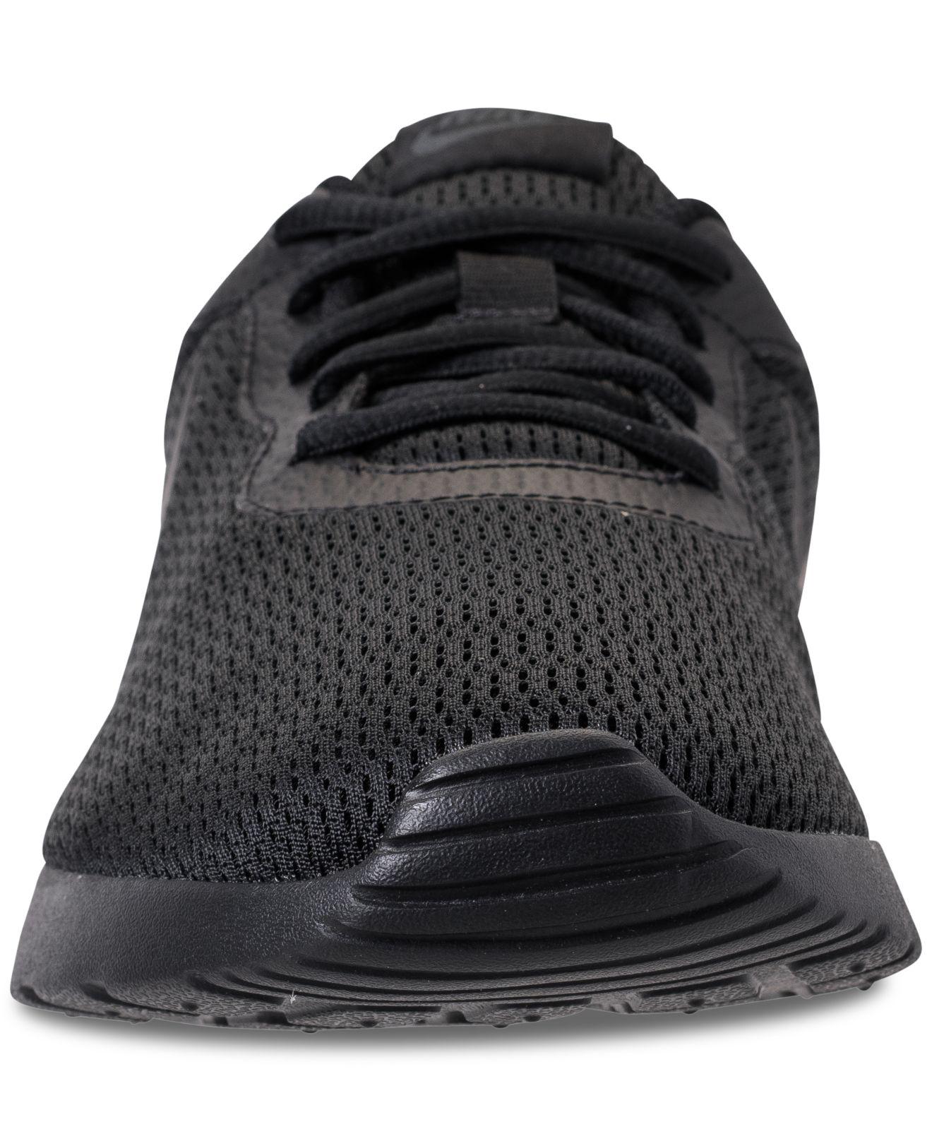 Nike Tanjun Wide Width Casual Sneakers From Finish Line in Black for Men |  Lyst