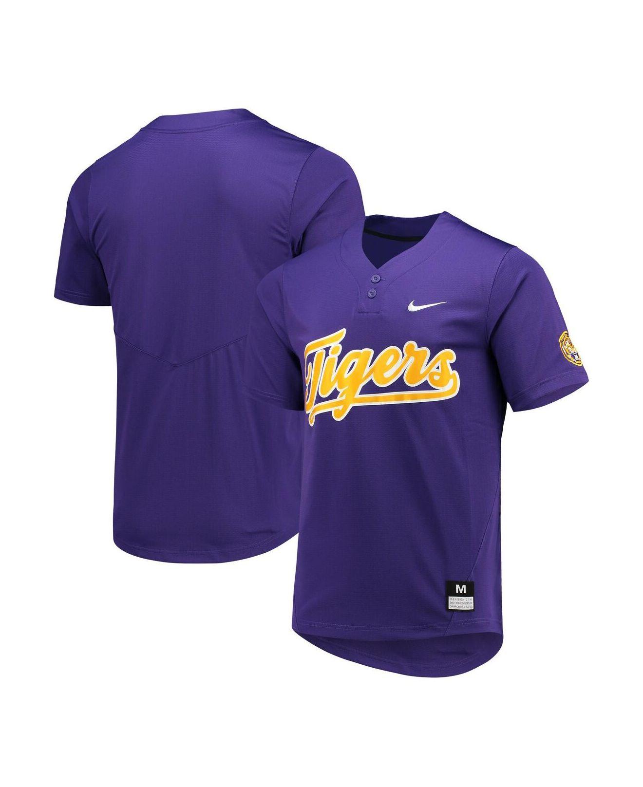 Nike Purple Lsu Tigers Twobutton Replica Softball Jersey in Blue Lyst