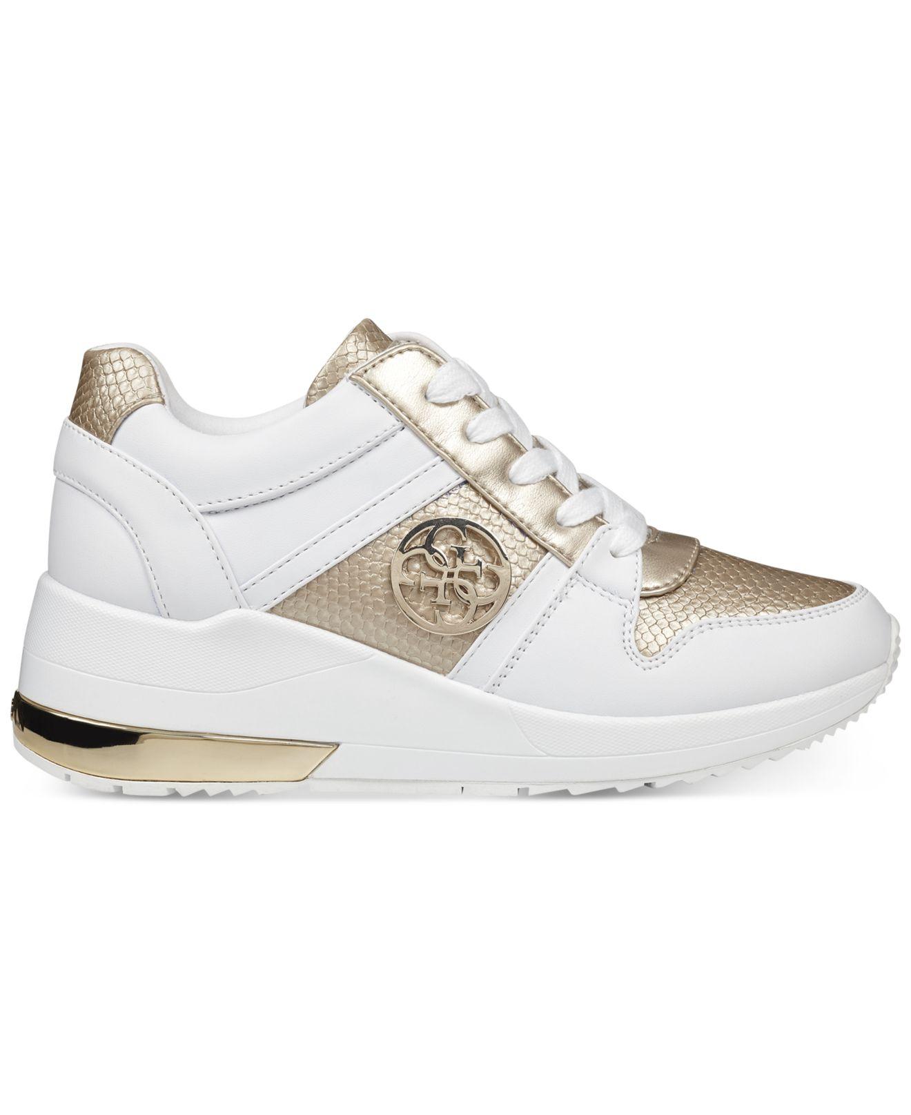 guess joyd wedge sneakers