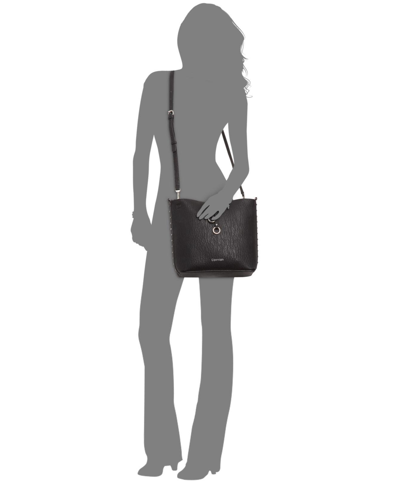 calvin klein marlise hobo
