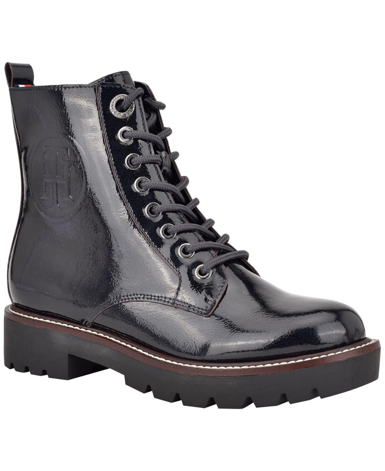 tommy hilfiger lamiz lug sole booties