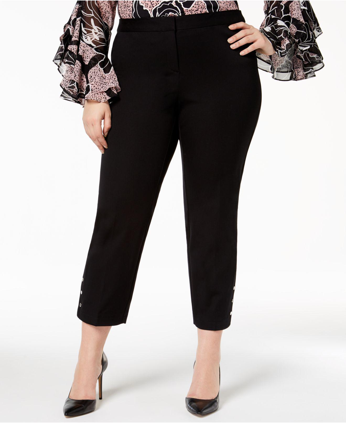 macy's formal plus size pant suits