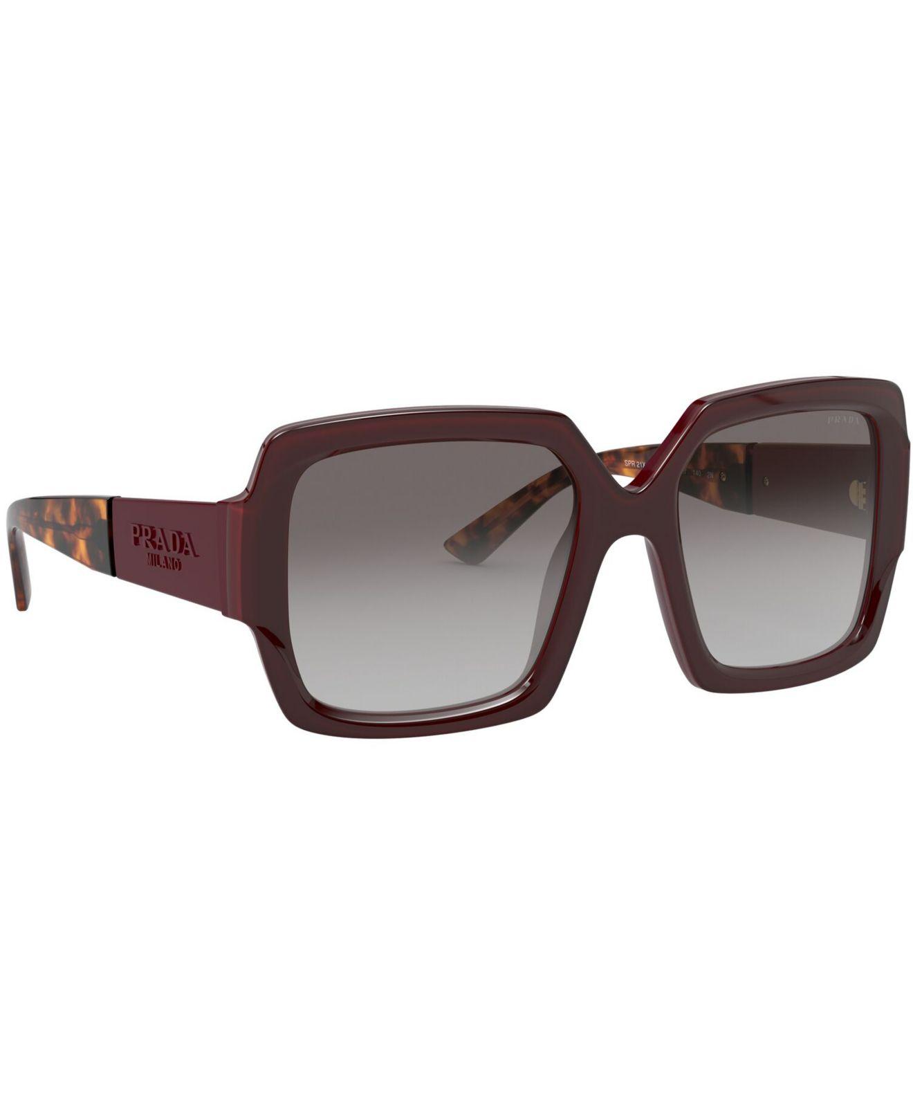 Prada Sunglasses, 0pr 21xs in Brown | Lyst