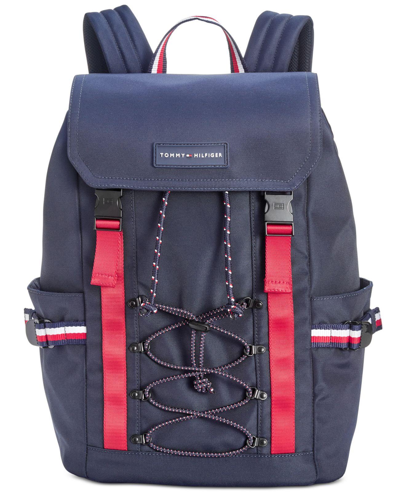 tommy hilfiger waterproof backpack