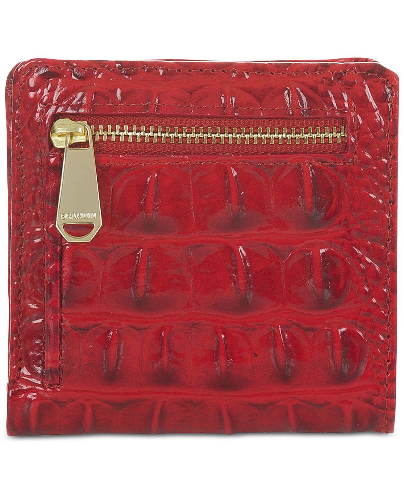 brahmin scarlet wallet