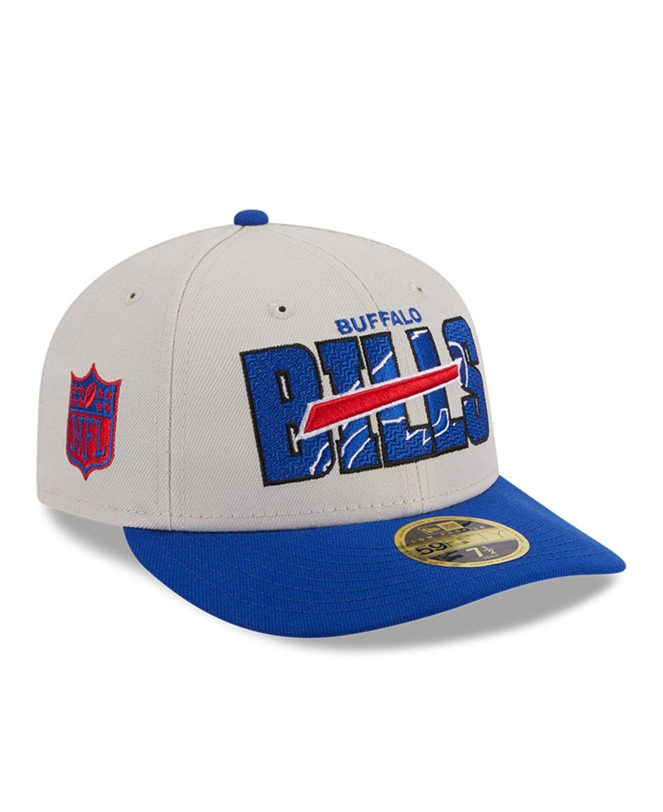 KTZ Stone, Royal Buffalo Bills 2023 Nfl Draft Low Profile 59fifty