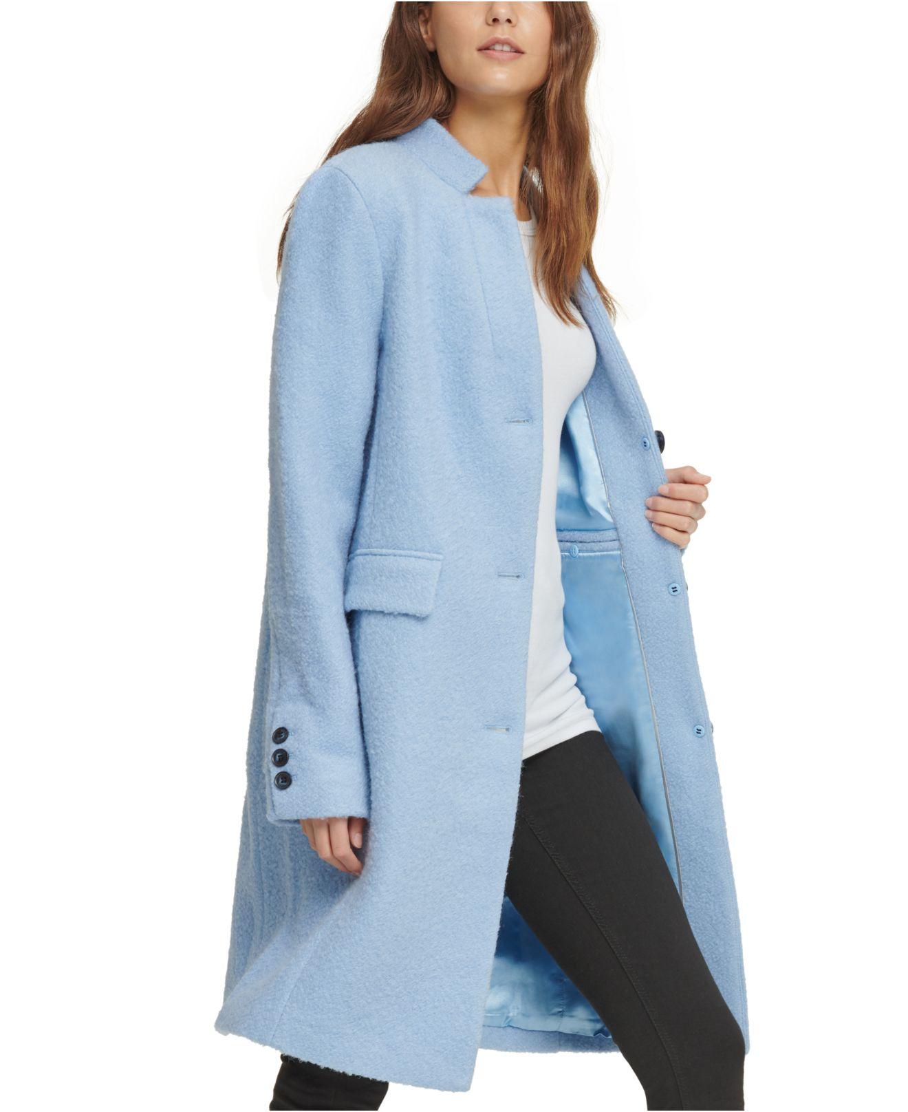 Marc New York Tamara Double-Breasted Brushed Twill Pea Womens Coat NWT MSRP $270