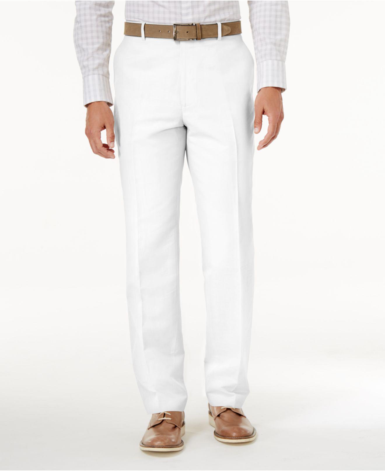 pants with white line