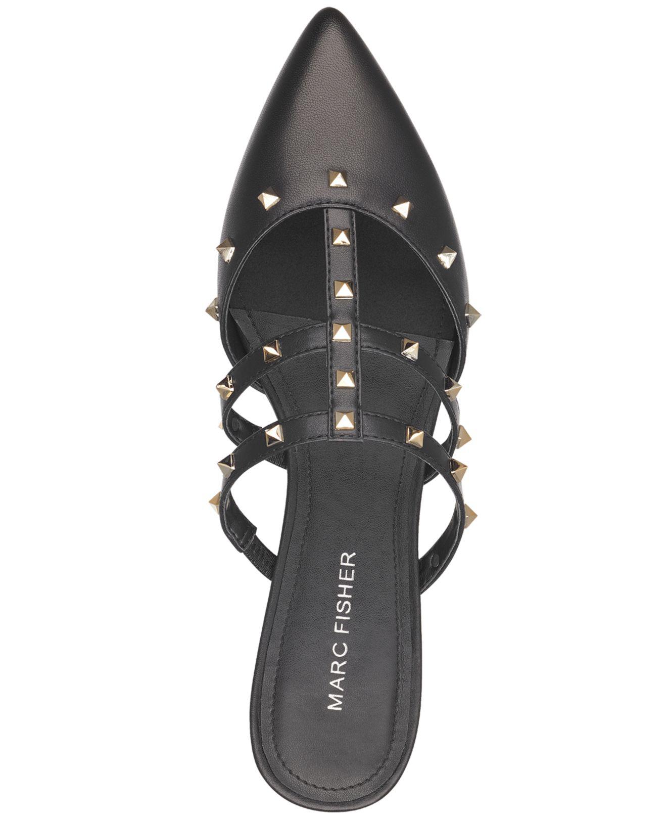 Marc Fisher Amazie Leather Studded 