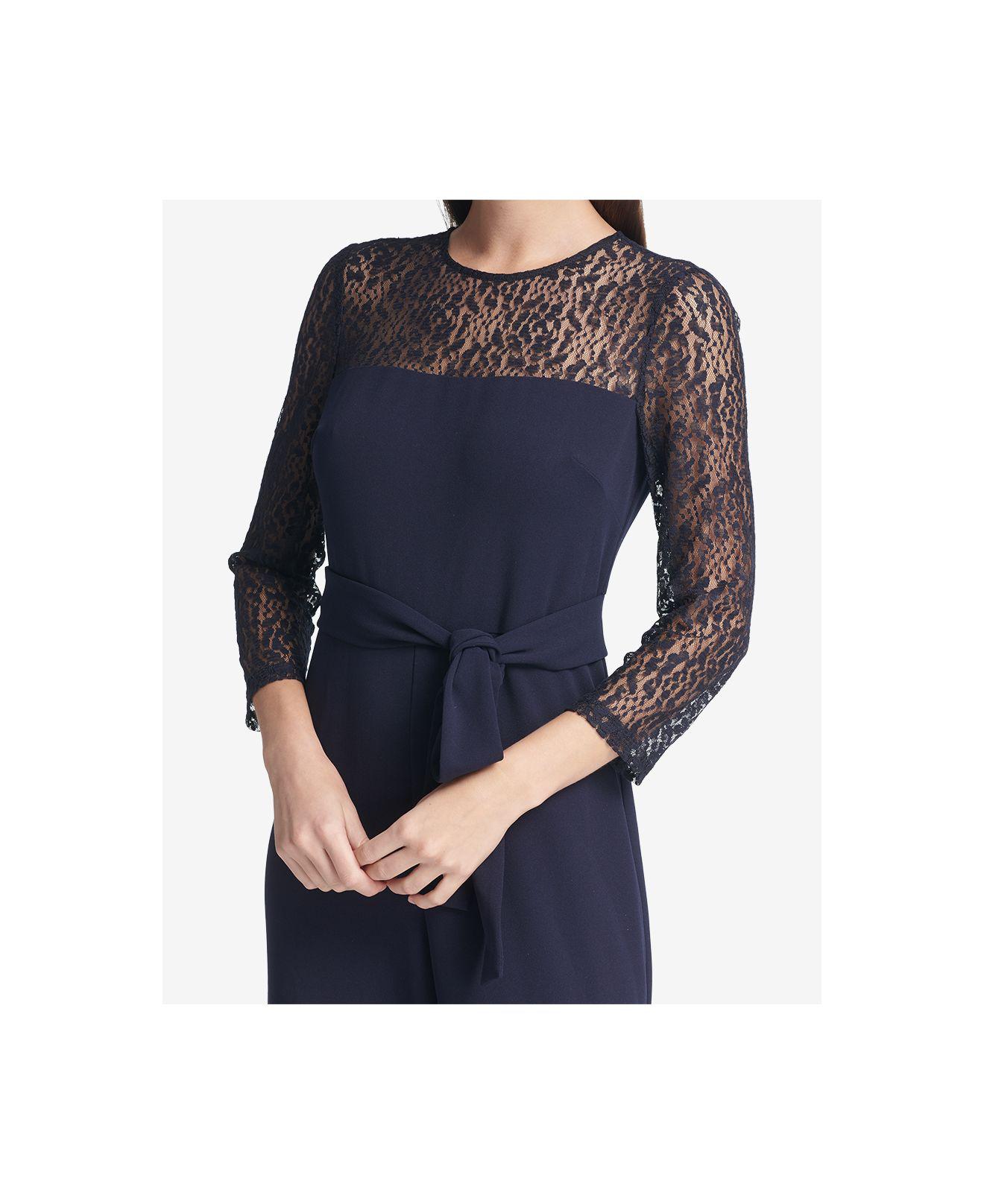 dkny jumpsuit macys