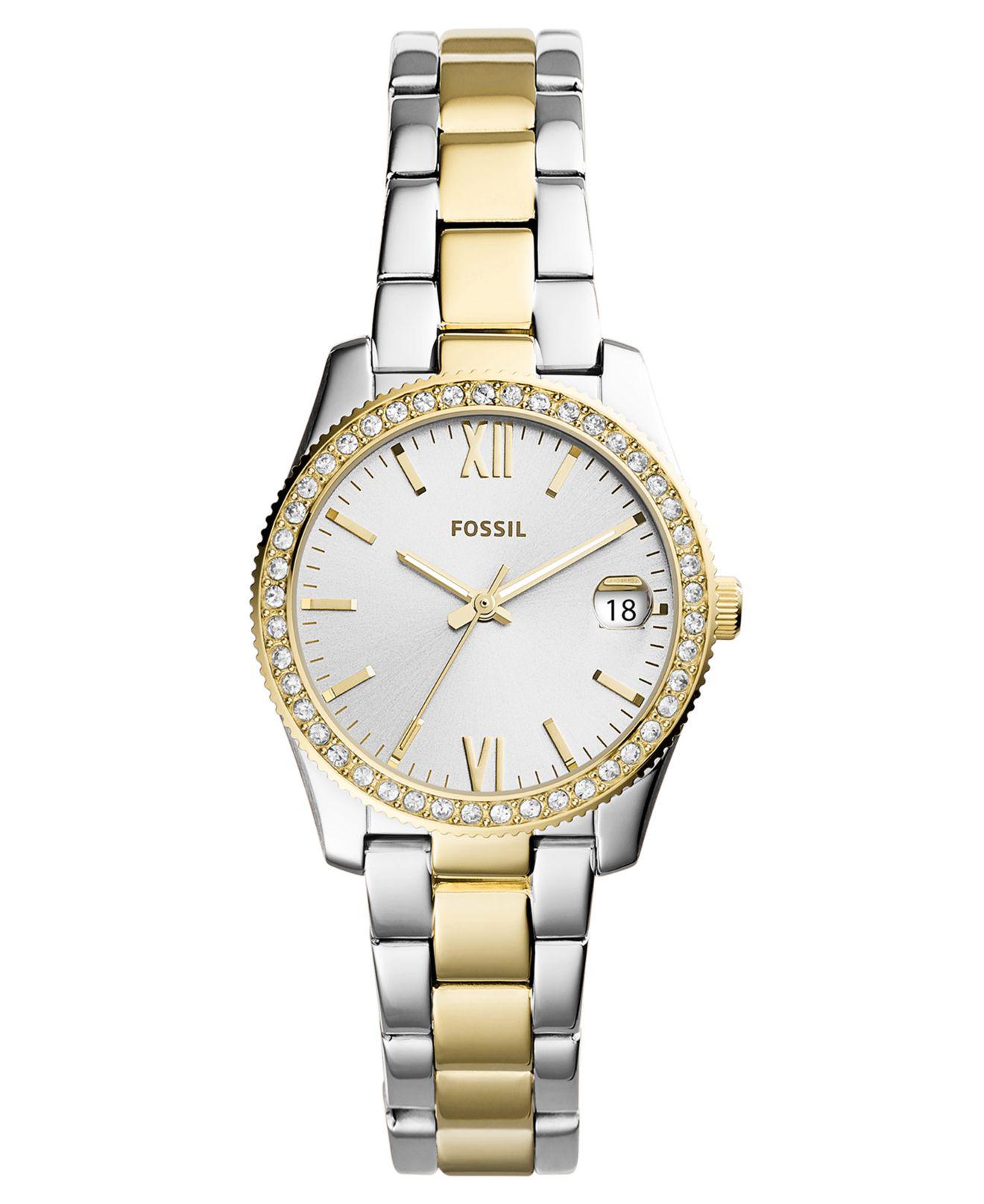 Fossil Women's Scarlette Two-tone 