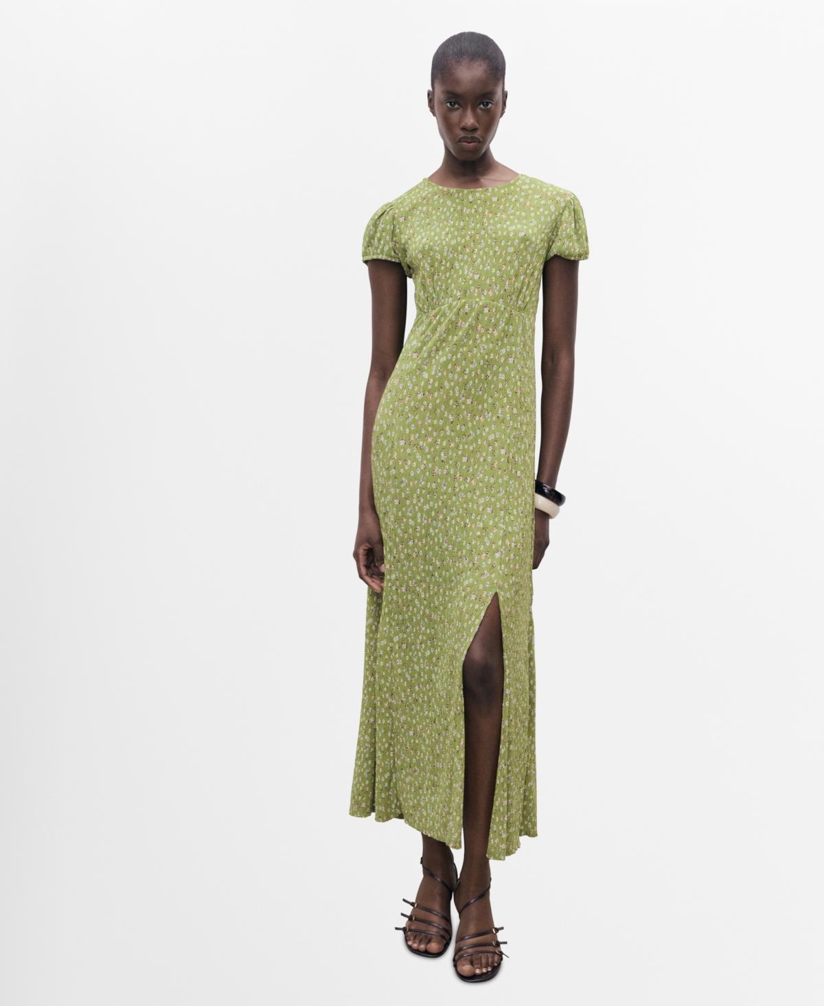 mango pleated dress Asymmetrical Elegant mango floral print button front pleated dress with pockets Mango OUTLET - Asymmetrical Pleated