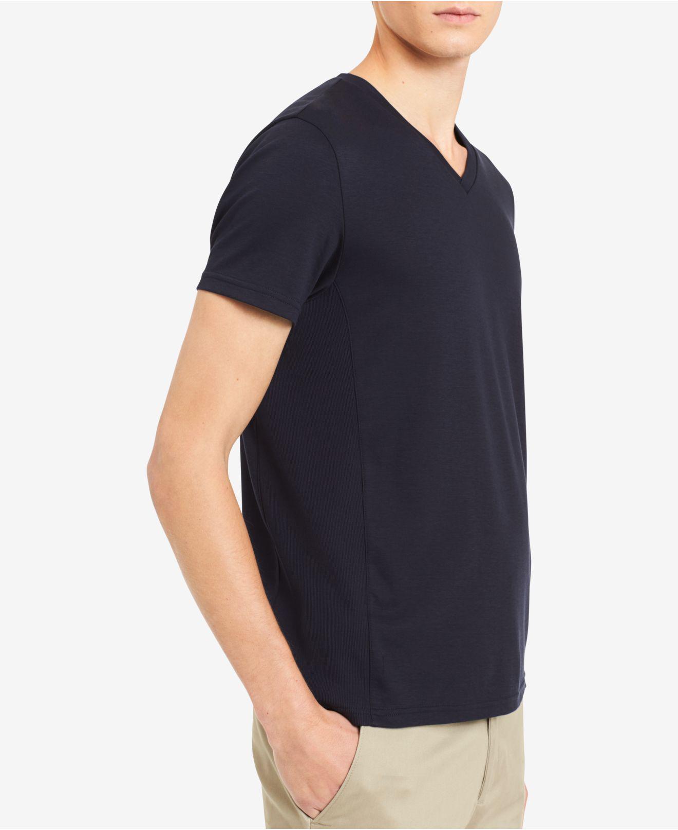 calvin klein liquid touch v neck