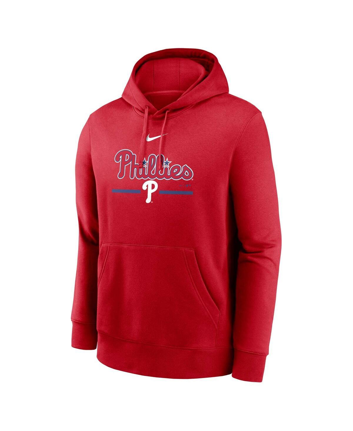Nike Philadelphia Phillies Local Baseball Club Over Shoulder Fleece  Pullover Hoodie in Red for Men | Lyst