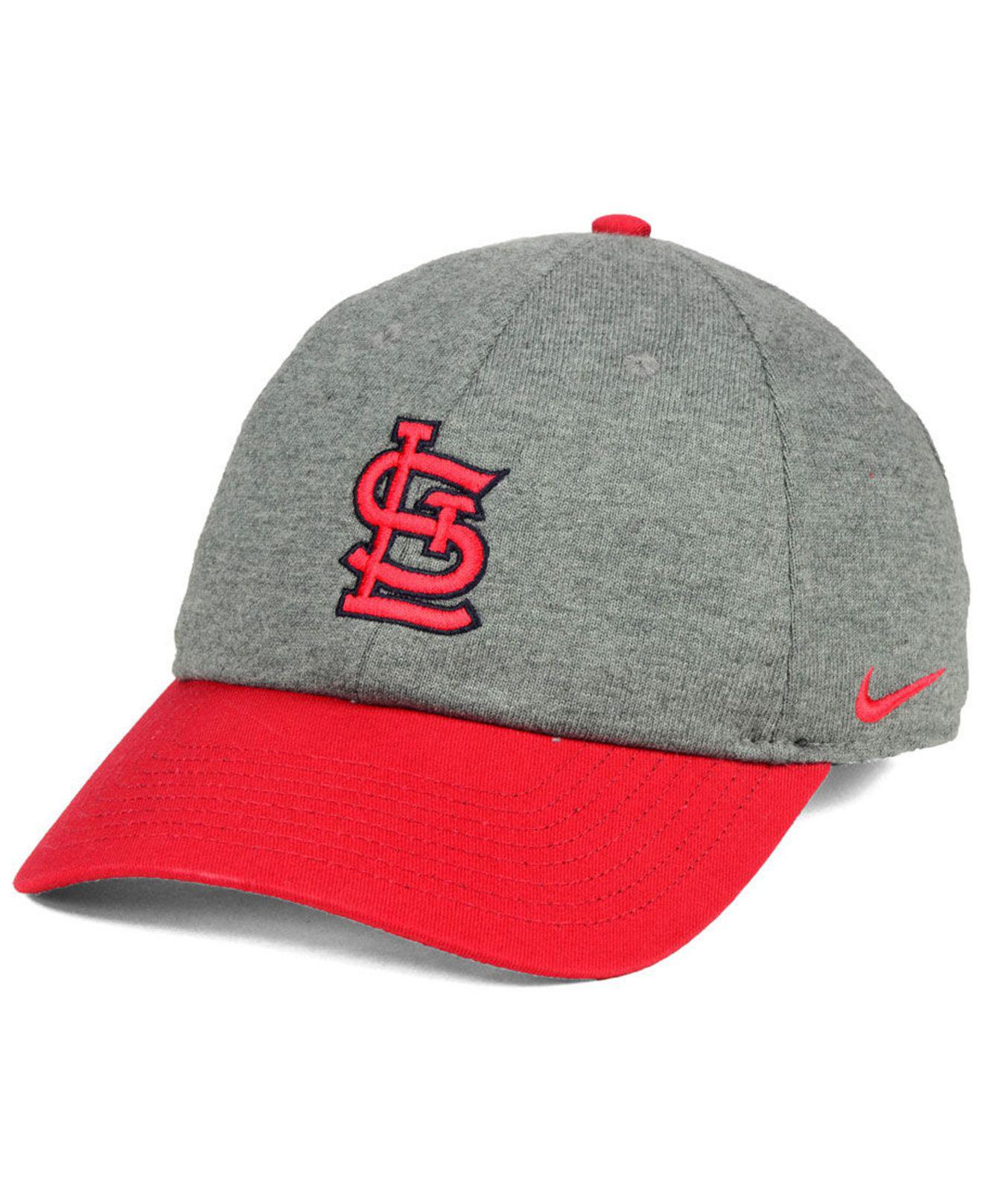 Nike Synthetic St. Louis Cardinals 2 Tone Heather Cap for Men - Lyst
