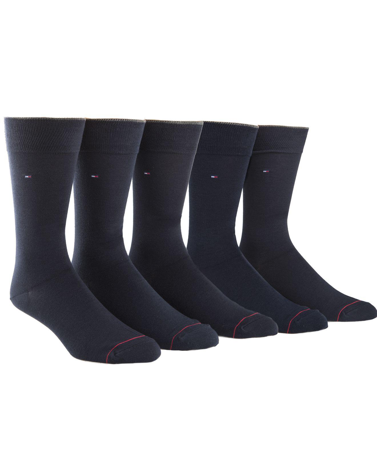 Tommy Hilfiger Dress Socks, 5 Pack in Blue for Men - Lyst